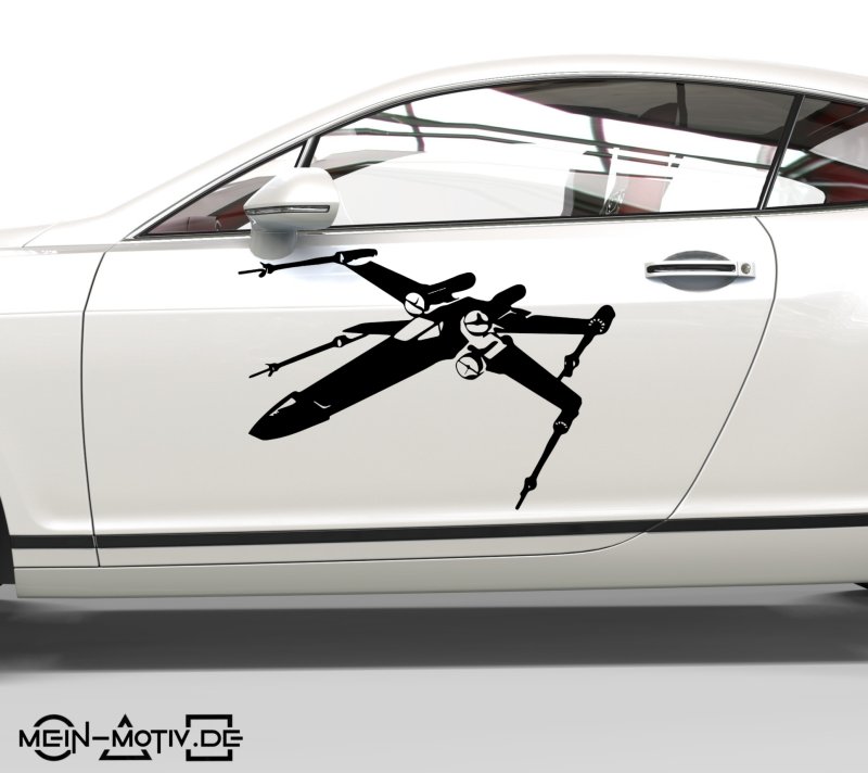 46384 Star Wars - X Wing Fighter seitlichAufkleber